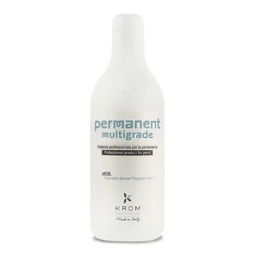 Професійний продукт для хімічної завивки волосся KROM Permanent Multigrade, 1000 мл