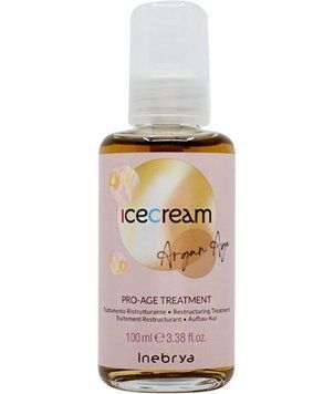Арганова масло проти посічених кінчиків INEBRYA ARGAN AGE, 100 мл