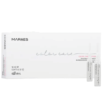 Лосьйон Kaaral Maraes Color Care для фарбованого волосся з олією макадамії та ллянною олією, 12шт*10 мл1785