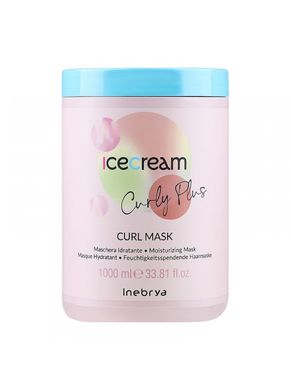 Маска для кучерявого волосся Inebrya Ice Cream Curly Plus, 1000 мл