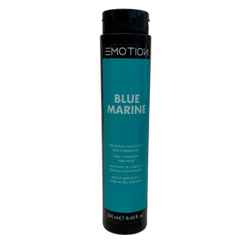 Тонуюча маска для волосся Krom Emotion Color Блакитна лагуна (Blue Marine), 250 мл
