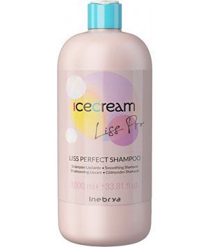 Шампунь для гладкості волосся INEBRYA ICE CREAM LISS PERFECT, 1000 мл