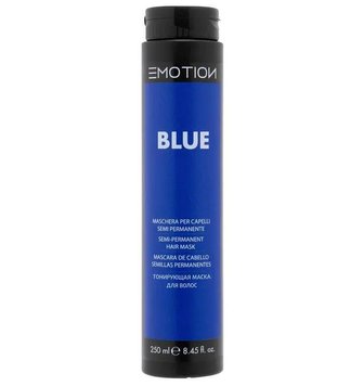 Тонуюча маска для волосся Krom Emotion Color Блакитний (Blue), 250 мл