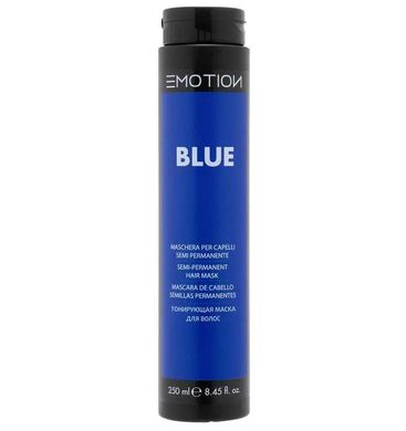 Тонуюча маска для волосся Krom Emotion Color Блакитний (Blue), 250 мл