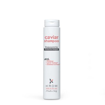 Шампунь KROM Caviar відновлюючий захисний з екстрактом ікри для волосся, 250 мл