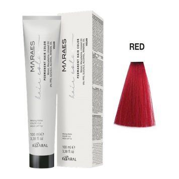Red Фарба для волосся Kaaral Maraes Vegan Permanent Hair Color - Коректор червоний R, 100 мл