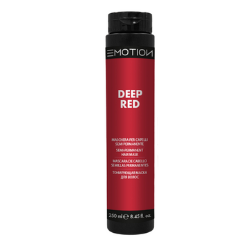 Тонуюча маска для волосся Krom Emotion Color Глибокий червоний (Deep Red), 250 мл