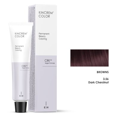 3/56 Фарба для волосся Kincream Color CRK+V Коричневий - Темно-каштановий 100 мл Іспанія