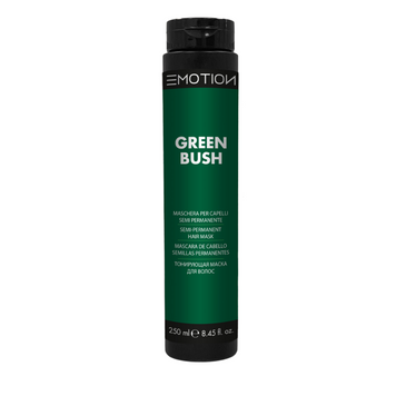 Тонуюча маска для волосся Krom Emotion Color Зелений (Green Bush), 250 мл