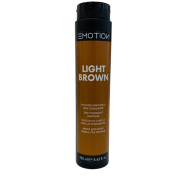 Тонуюча маска для волосся Krom Emotion Color Світло-коричневий (Light Brown), 250 мл