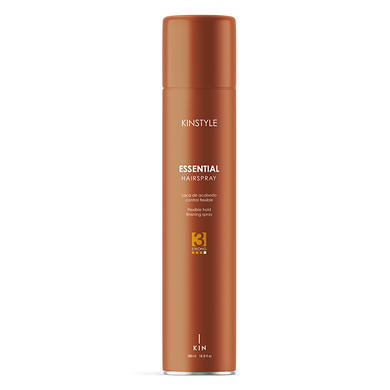 Фініш-спрей еластичної фіксації волосся KINSTYLE Essential Hairspray, 500 мл