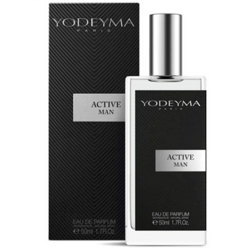 Чоловічі парфуми Yodeyma Active Man - з нотами Ананаса, Пачулі та Дубового моху, 50 мл