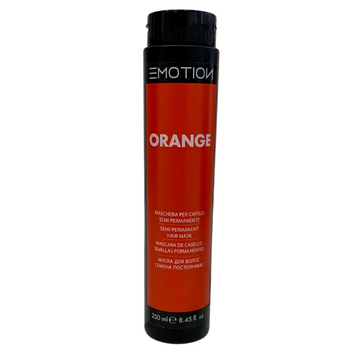 Тонуюча маска для волосся Krom Emotion Color Помаранчевий (Orange), 250 мл
