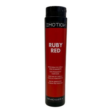 Тонуюча маска для волосся Krom Emotion Color Рубіновий червоний (Ruby Red), 250 мл