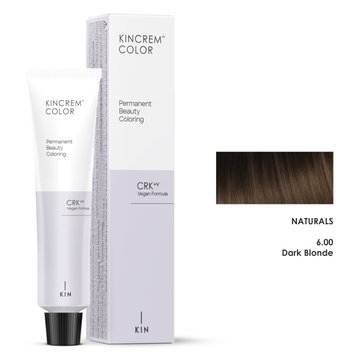 6/00 Фарба для волосся Kincream Color CRK+V Натуральний-інтенсивний Темно-русявий 100 мл Іспанія