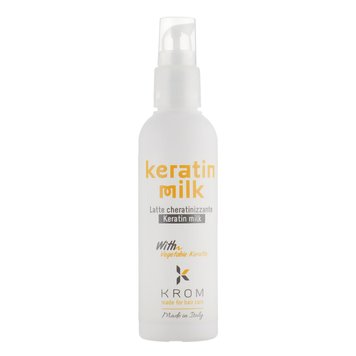 Молочко з рослинним кератином KROM Keratin milk, 100 мл