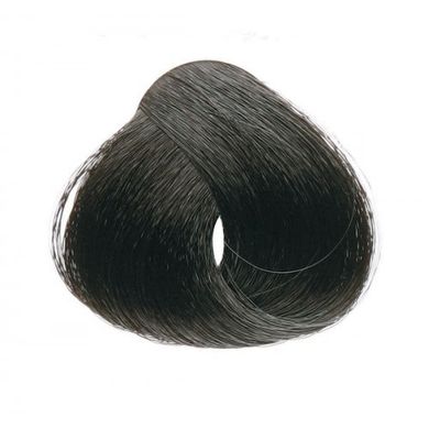 1/0 Крем-фарба для волосся INEBRYA COLOR - Чорний, 100 мл на насінні льону і алое віра