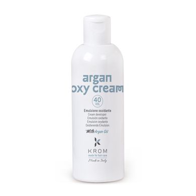 Окислююча емульсія Krom 40 vol 12 % ARGAN OXY CREAM з олією аргани, 150 мл