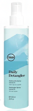 360 Засіб незмивний для щоденного догляду за волоссям, без мінеральних олій, парабенів, глютену, 250 мл