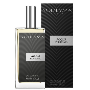 Чоловічі парфуми Yodeyma ACQUA PER UOMO - з нотами Бергамоту, Водної ноти та Деревини, 50 мл