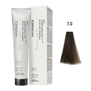 7/0 Фарба для волосся Kaaral Maraes Vegan Permanent Hair Color - Блондин, 100 мл