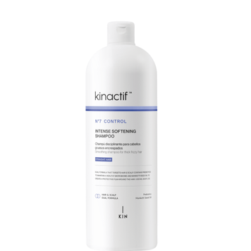 Дисциплінуючий шампунь  KINACTIF №7 Intense Softening Shampoo для випрямлення волосся, 1000 мл