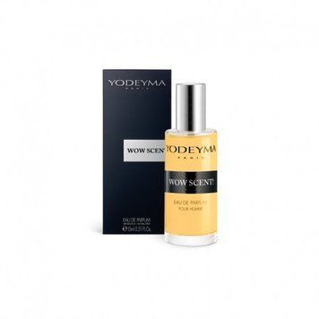 Чоловічі парфуми Yodeyma Wow Scent! - з нотами М'яти, Шавлії та Ванілі, 15 мл