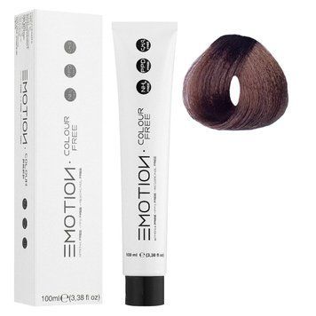 7 CIOCCOLATO Стійка безаміачна крем-фарба для волосся KROM Emotion Colour Free - Шоколадний, 100 мл