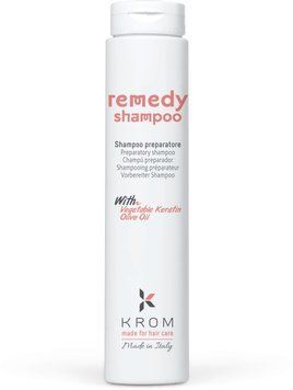 Шампунь KROM REMEDY відновлюючий з рослинним кератином, 250 мл