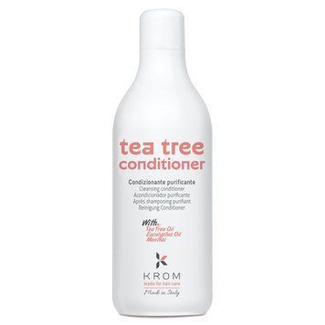 Кондиціонер KROM TEA TREE очищуючий для жирного волосся з ментолом, 1000 мл