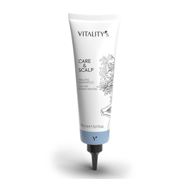 Ензимний пілінг Vitality's ENZYMATIC PEELING &mdash; для шкіри голови, з алое вера, 150 мл
