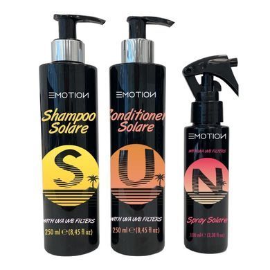 Шампунь Krom Emotion SUN 1 захист від сонця, фільтри UVA і UVB, 250 мл