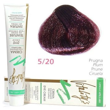 5/20 Фарба для волосся Vitality’s Collection – Слива, 100 мл з екстрактами трав