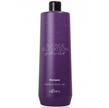 Шампунь для знебарвленого, світлого та меліруваного волосся Kaaral Elevation YELLOW OUT Shampoo, 1000 мл
